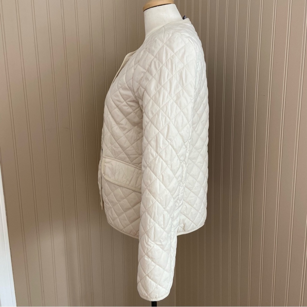 J. Crew Signature Quilted Puffer Lightweight Super Warm Women’s Size 10 - Picture 3 of 7